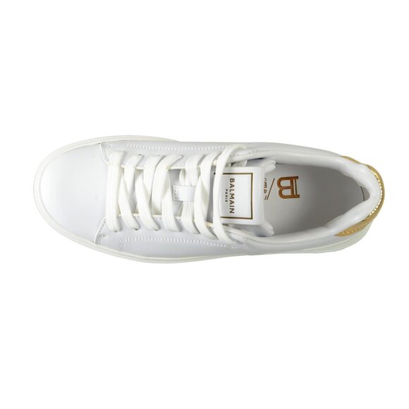 Balmain Women's "B COURT" Leather Athletic Sneakers Shoes US 9 EUR 39 - Picture 7 of 8